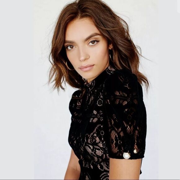 🆕FREE PEOPLE ALICE MCCALL EYES ON ME  MINI DRESS - Picture 4 of 4